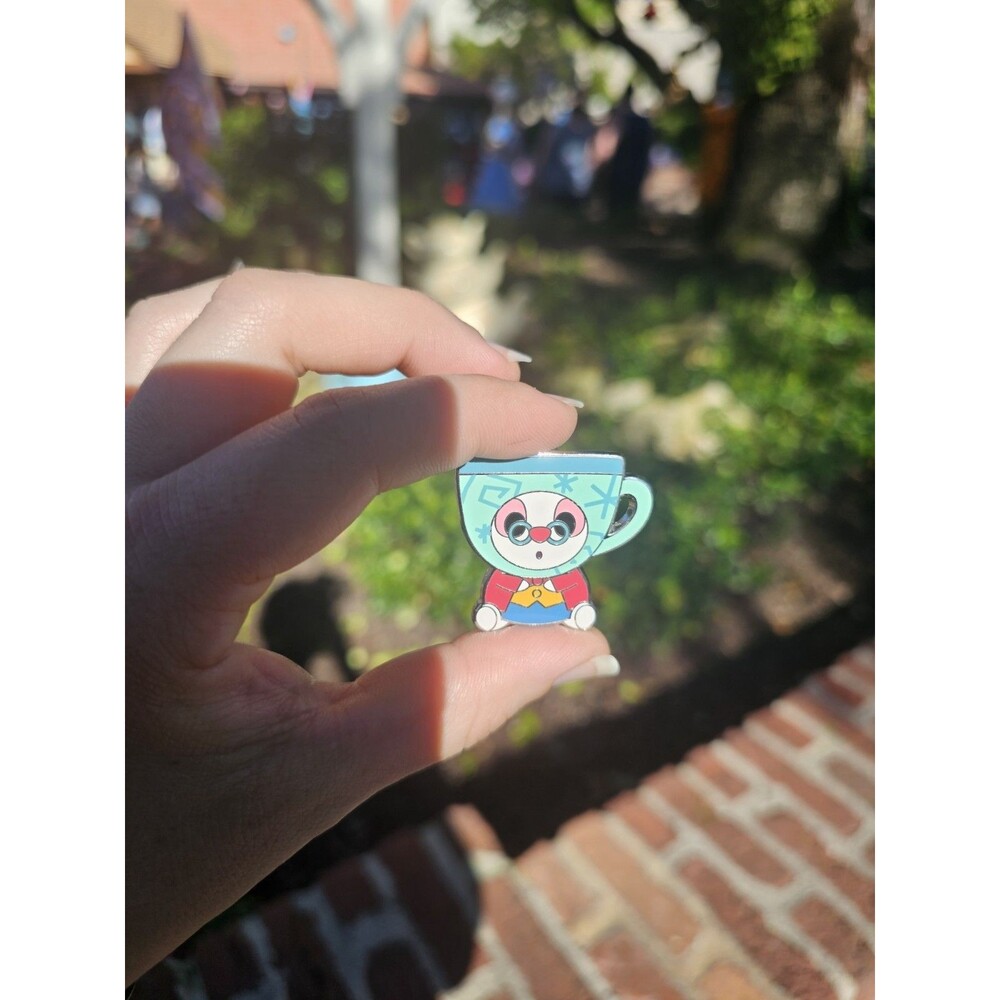 Disney Parks 2025 Mini MixIts Mix Its Mystery Box Pin White Rabbit Alice Teacup